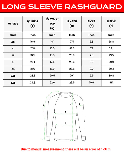 DARCE Rashguard - Long Sleeve - BJJ Wholesale