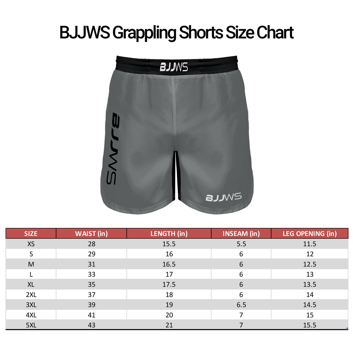 Tiger Style BJJ Shorts - Pull-on fight shorts