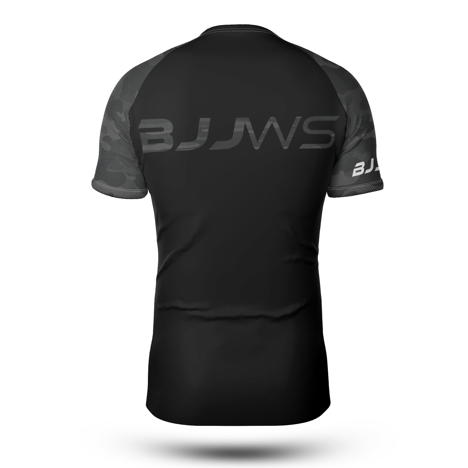 Carbon Camo BJJ Rashguard - Short Sleeve