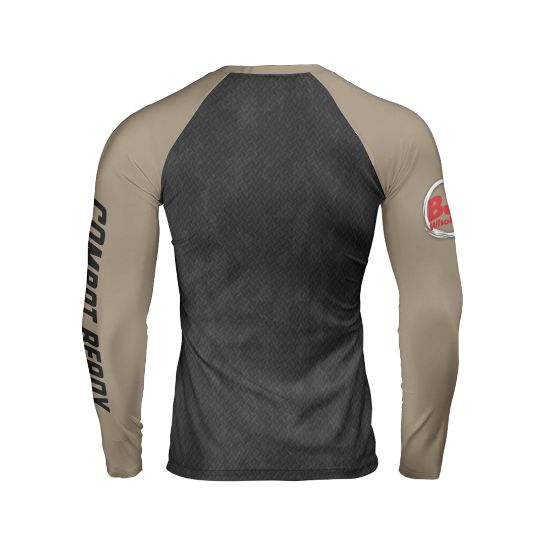 Tactical Savagery (Coyote Camo) Rashguard - Long Sleeve - BJJ Wholesale