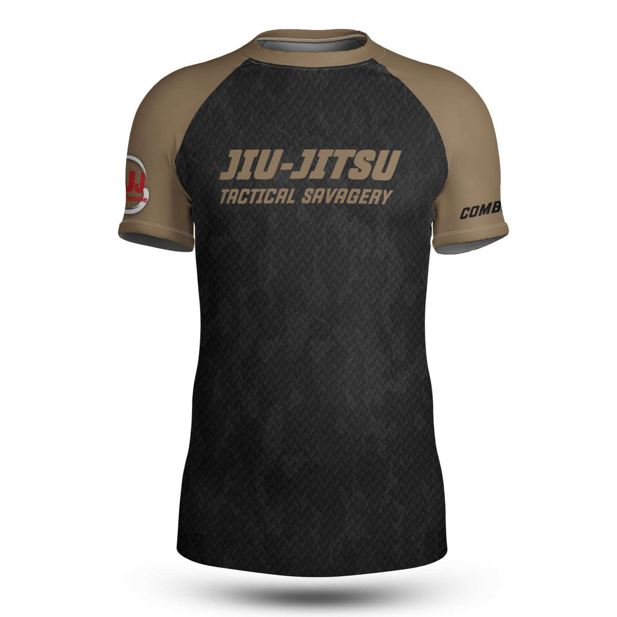 Tactical Savagery (Coyote Camo) Rashguard - Short Sleeve - BJJ Wholesale