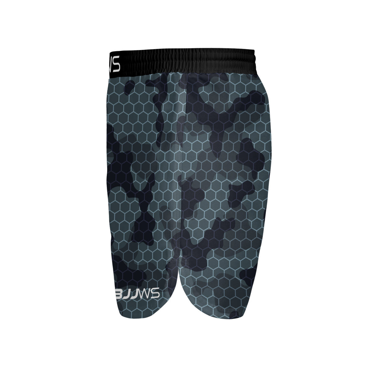 Geo Camo BJJ Shorts - Pull-on fight shorts