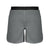 Grey BJJ Shorts - Pull-on fight shorts