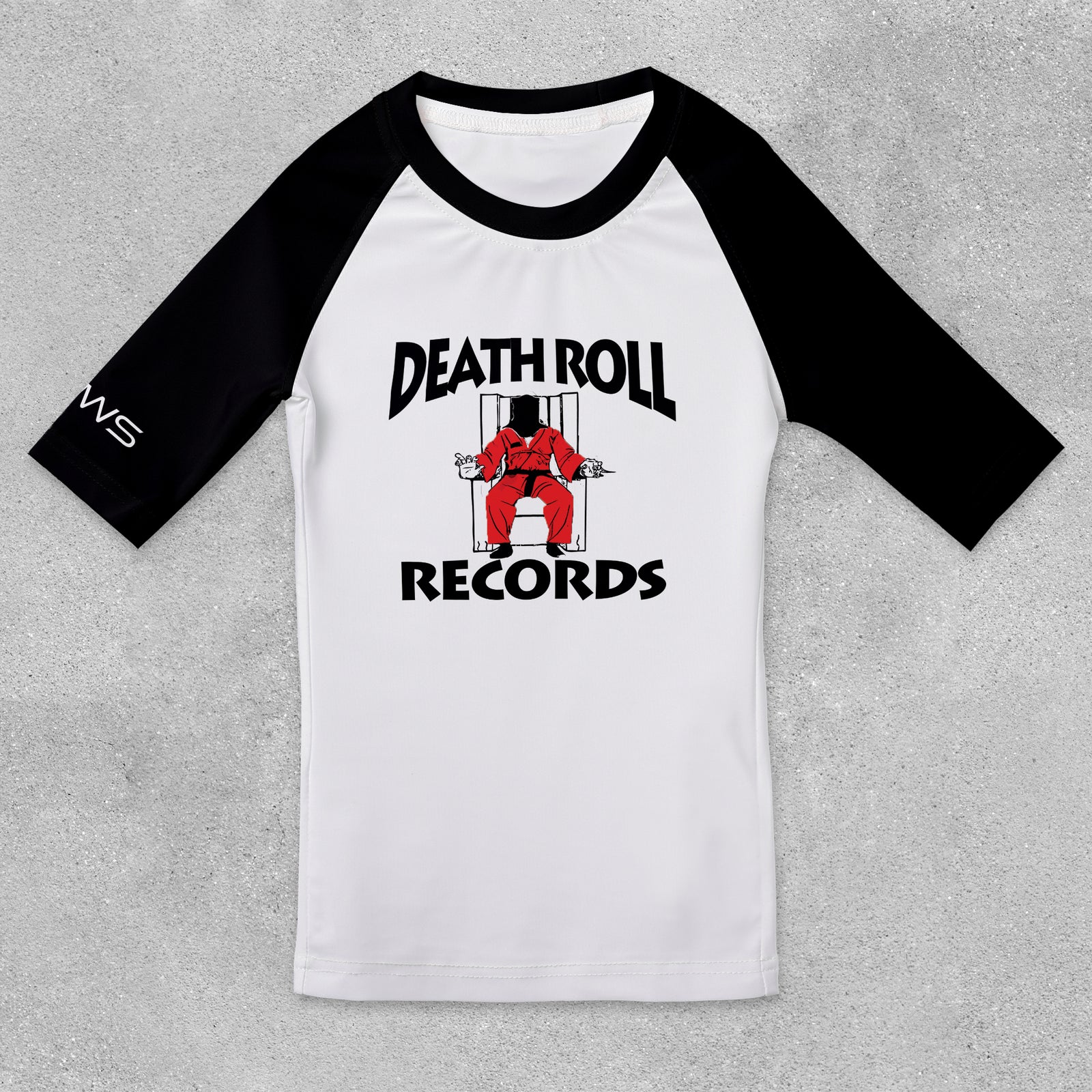 Death Roll Records Kids BJJ Rashguard