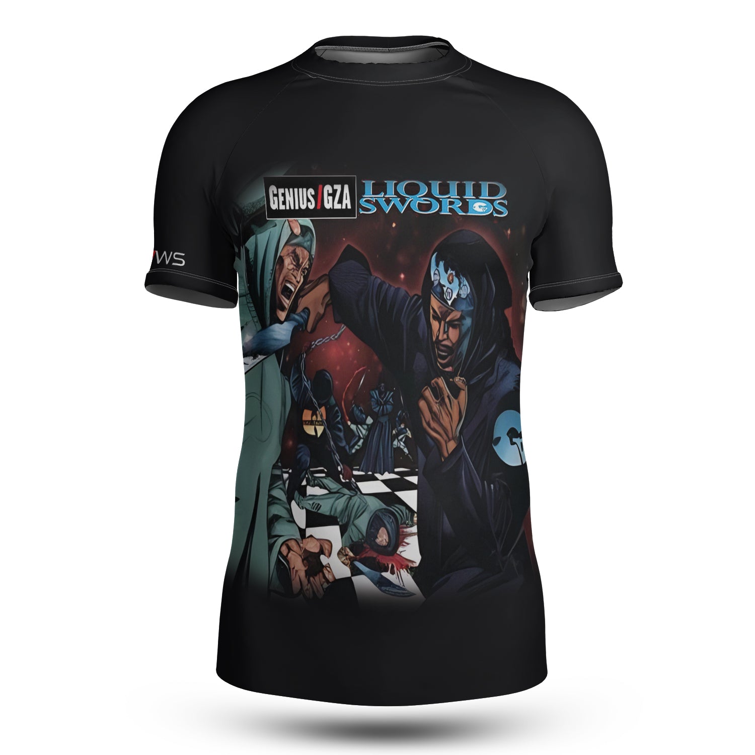 Liquid Swords BJJ Rashguard - Short Sleeve