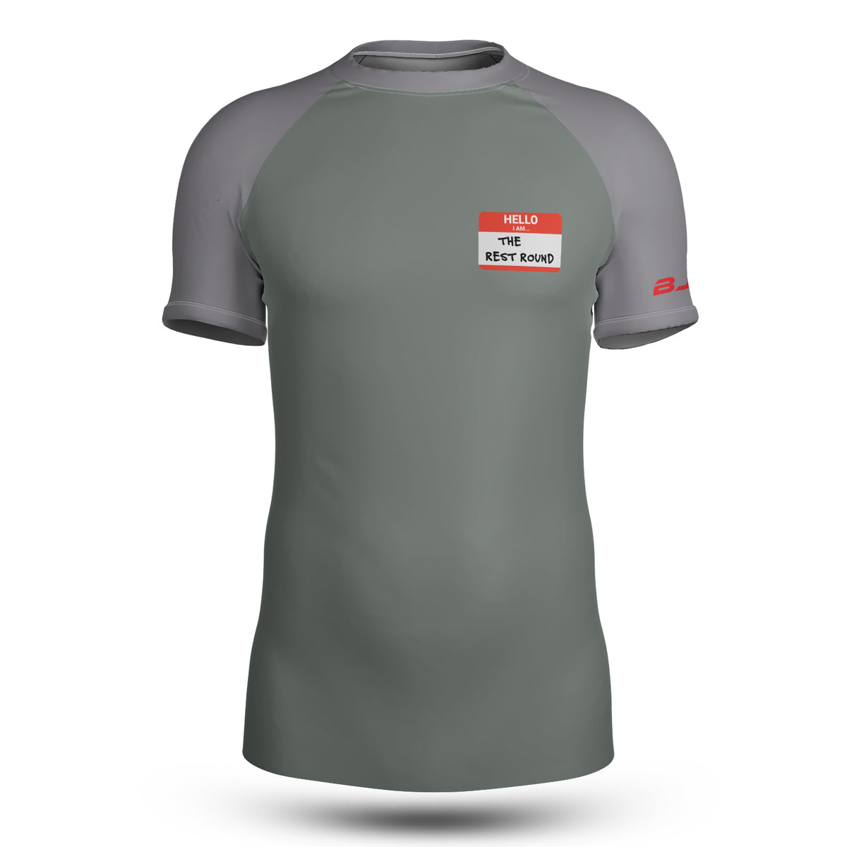 Rest Round BJJ Rashguard - Short Sleeve