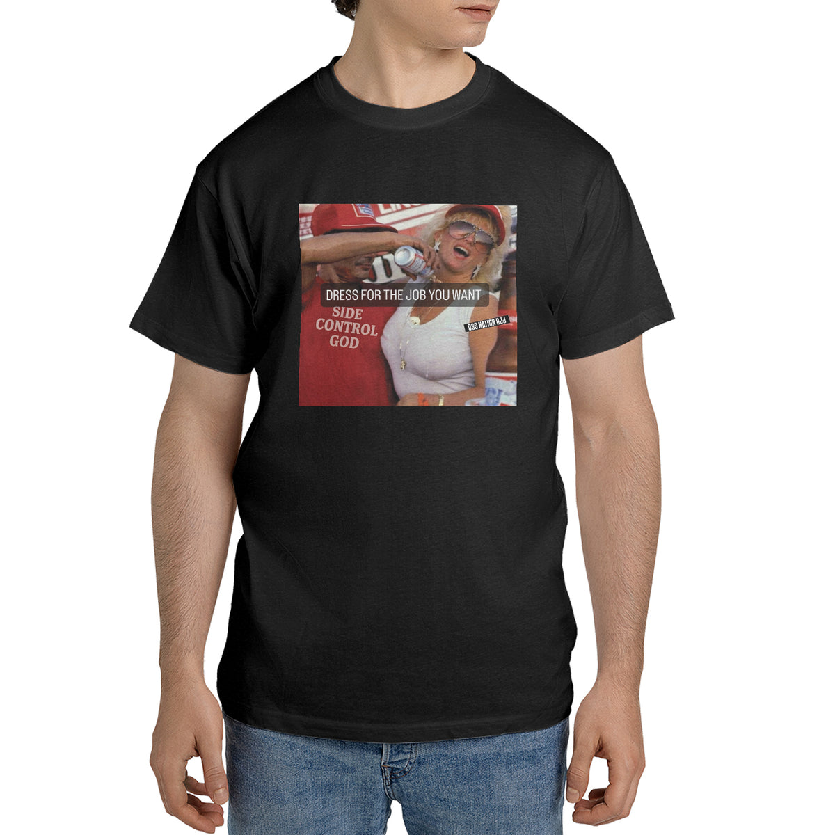 OSS Nation - Side Control God T-Shirt