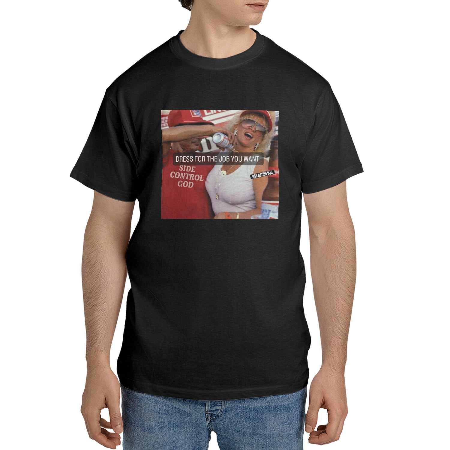 OSS Nation - Side Control God T-Shirt