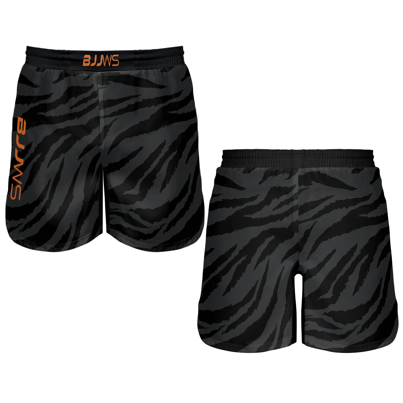 Tiger Style BJJ Shorts - Pull-on fight shorts