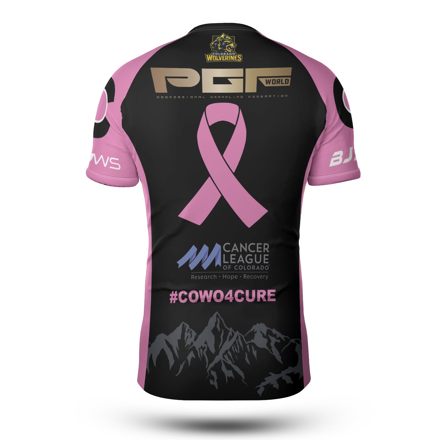 Colorado Wolverines - Breast Cancer Awareness Rashguard