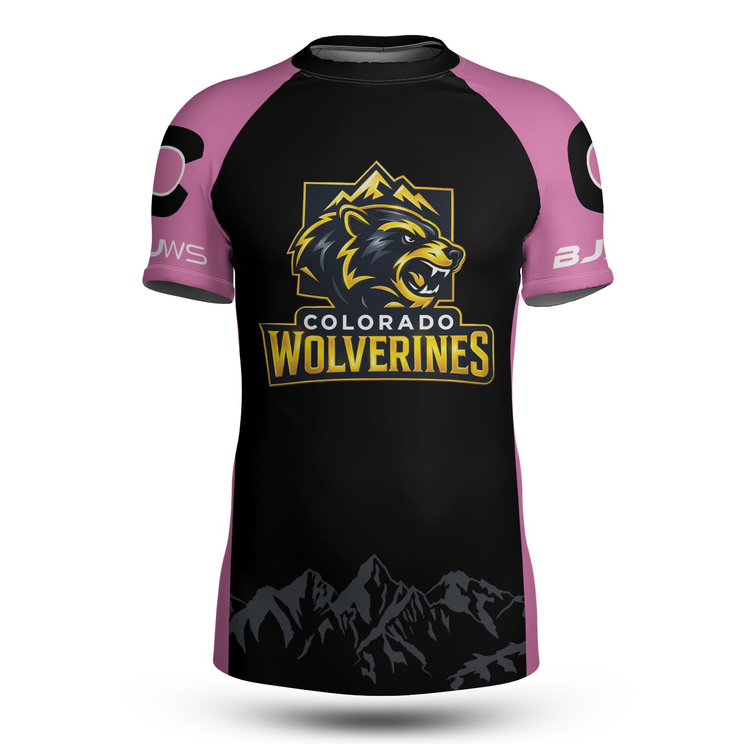 Colorado Wolverines - Breast Cancer Awareness Rashguard