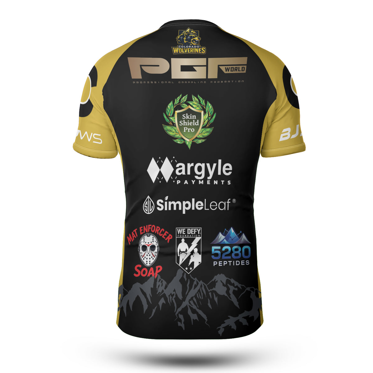 Colorado Wolverines PGF Rashguard | Official Team No-Gi Gear