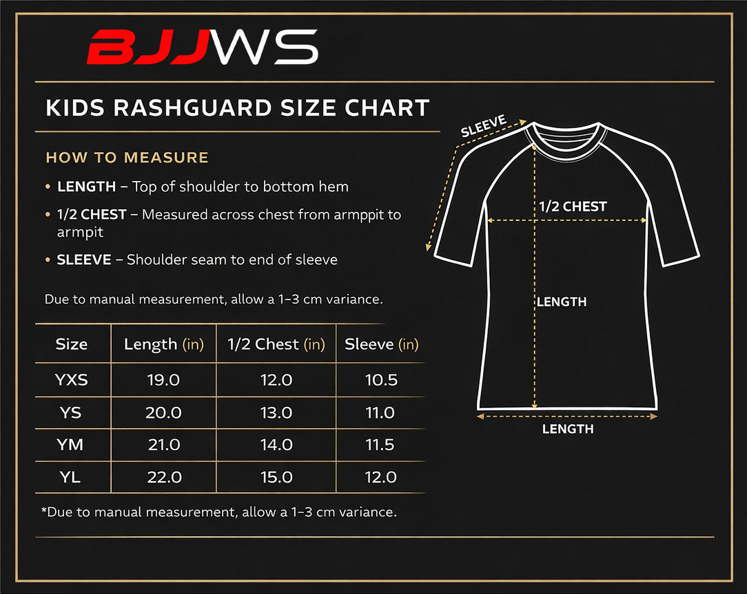 Youth Submit BJJ Rashguard
